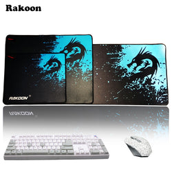Rakoon Speed/Control Version Large Gaming Mouse Pad Gamer Locking Edge Mouse Keyboards Mat Grande Mousepad for CSGO Dota 2 LOL