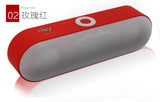 New NBY-18 Mini Bluetooth Speaker Portable Wireless Speaker Sound System 3D Stereo Music Surround Support Bluetooth,TF AUX USB