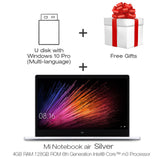 Dreami Russian Warehouse Original Xiaomi Mi Notebook Air 12.5 Inch Intel Core M3-6Y30 CPU 4GB 128GB  SATA SSD Laptop Windows10