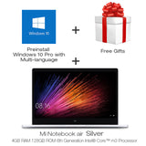 Dreami Russian Warehouse Original Xiaomi Mi Notebook Air 12.5 Inch Intel Core M3-6Y30 CPU 4GB 128GB  SATA SSD Laptop Windows10