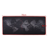 600x300/700x300/800x300/900x400mm World Map Locking Edge Mouse Pad Gamer Large Size Computer Keyboard Mat Table Gaming Mousepad