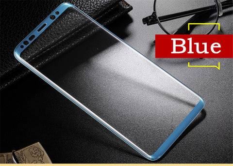 3D Arc Tempered Glass For Samsung Galaxy S8 glass Screen Protective For Galaxy S8 Plus glass Full Protector Film