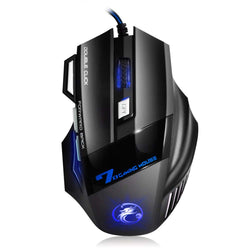 Professional Wired Gaming Mouse 5500DPI Adjustable 7 Buttons Cable USB Optical Gamer Mouse Mice For PC Computer Laptop X7