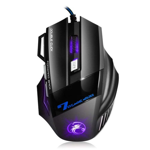 Professional Wired Gaming Mouse 5500DPI Adjustable 7 Buttons Cable USB Optical Gamer Mouse Mice For PC Computer Laptop X7