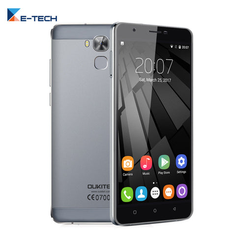Oukitel U16 Max Smartphone 6.0 Inch MT6753 Octa Core 3GB RAM 32GB ROM Mobile Phone Android 7.0  Fingerprint OTA  4G Cellphone