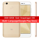 Global Version Original Xiaomi Redmi 4X Pro Smartphone 3GB 32GB Snapdragon 435 Octa Core 4100mAh 4G FDD LTE 5.0 Inch Fingerprint