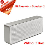 Original Xiaomi Speaker Pencil Box Xiaomi Bluetooth 4.2 Speaker 2 Square Stereo Portable High Definition Sound Quality